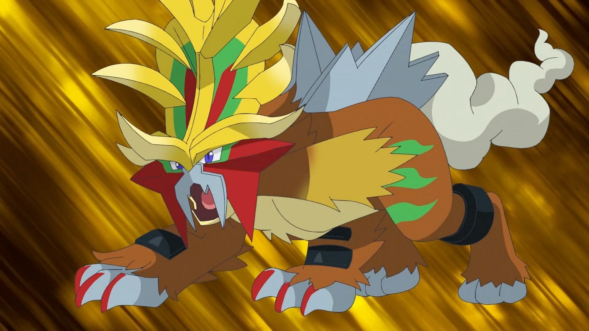 Gouging Fire as seen in the anime (Image via The Pokemon Company)
